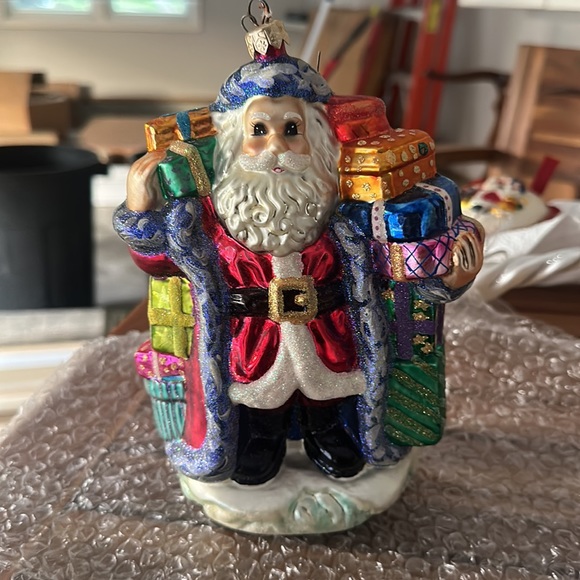 Christopher Radko Santa ornament - Picture 2 of 4